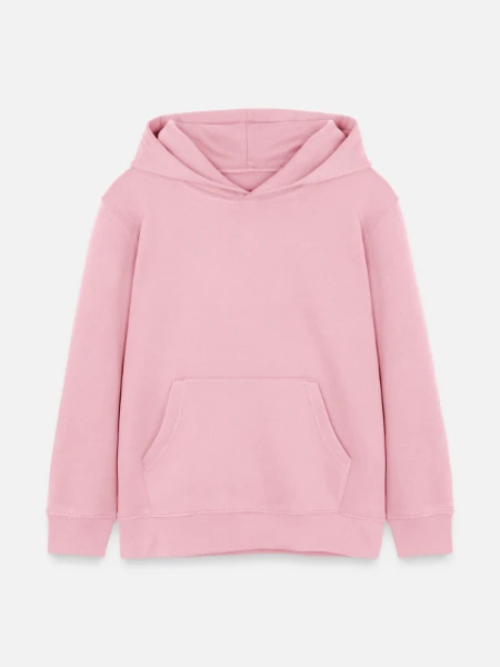 Kinder hoodie biologisch Stanley/Stella - lichtroze - Voor