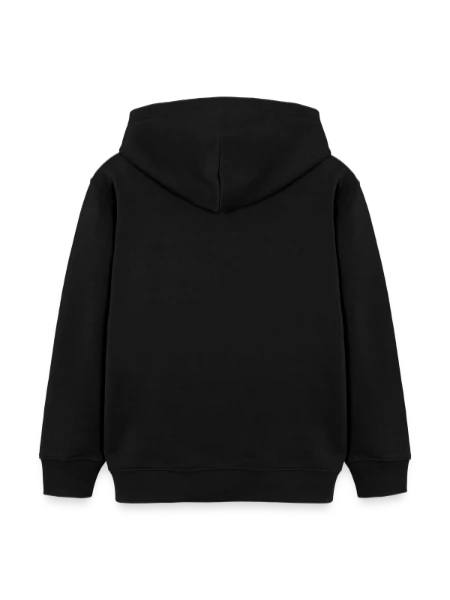 Sweat à capuche enfant bio Stanley/Stella - noir - Dos