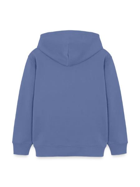 Kids Organic Hoodie by Stanley/Stella - bright blue - Back