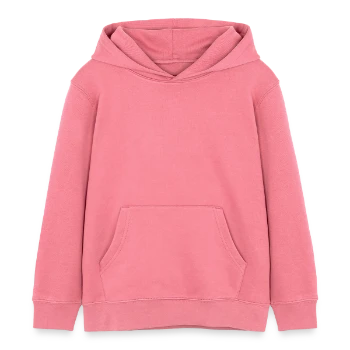 Sweat à capuche enfant bio Stanley/Stella - rose 