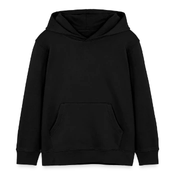 Sweat à capuche enfant bio Stanley/Stella - noir