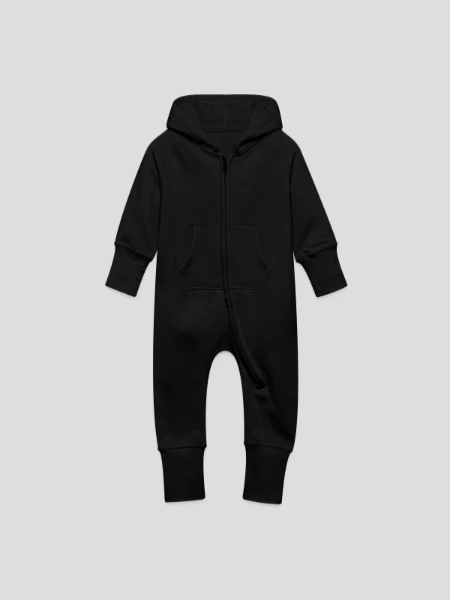 Baby Bio Sweat Overall mit Kapuze -  - Vorne