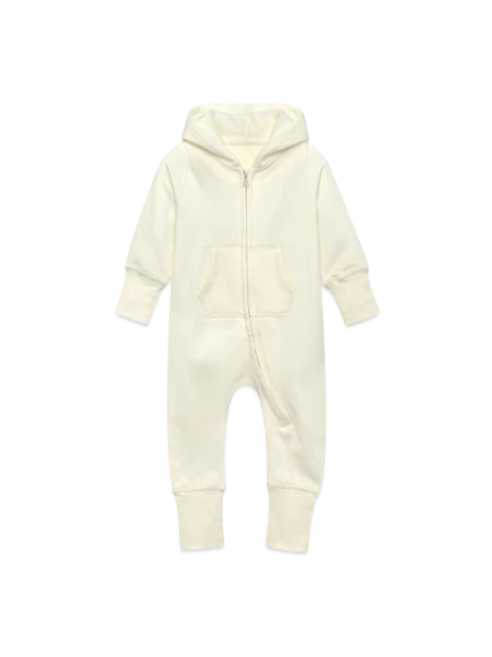 Baby Bio Sweat Overall mit Kapuze -  - Vorne