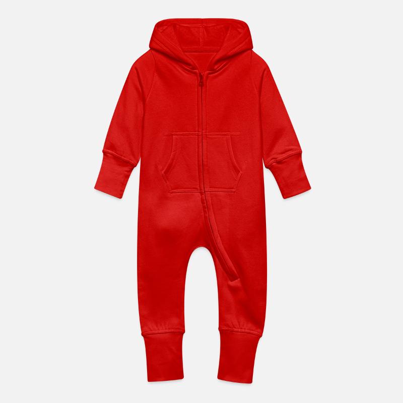 Baby Bio Sweat Overall mit Kapuze