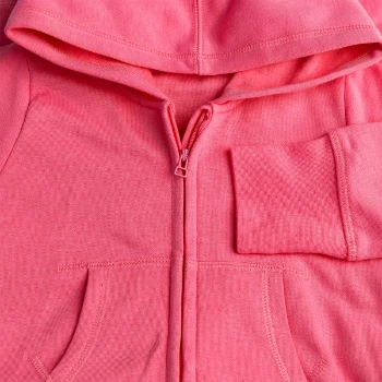 Grenouillère à capuche bio en molleton Bébé