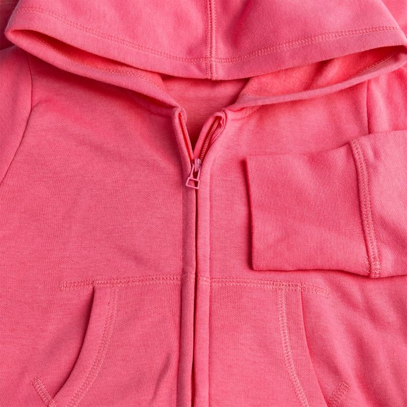 Grenouillère à capuche bio en molleton Bébé