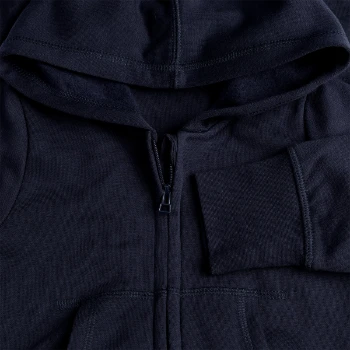 Grenouillère à capuche bio en molleton Bébé