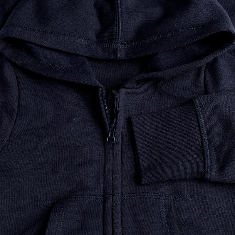 Grenouillère à capuche bio en molleton Bébé