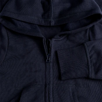 Tutina con cappuccio felpata ecologica per neonato