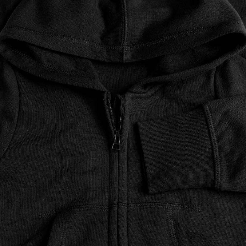 Grenouillère à capuche bio en molleton Bébé