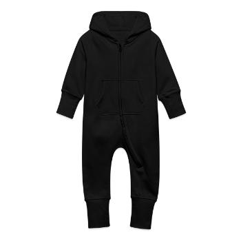 Tutina con cappuccio felpata ecologica per neonato