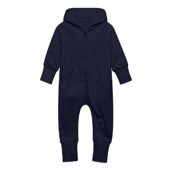 Tutina con cappuccio felpata ecologica per neonato