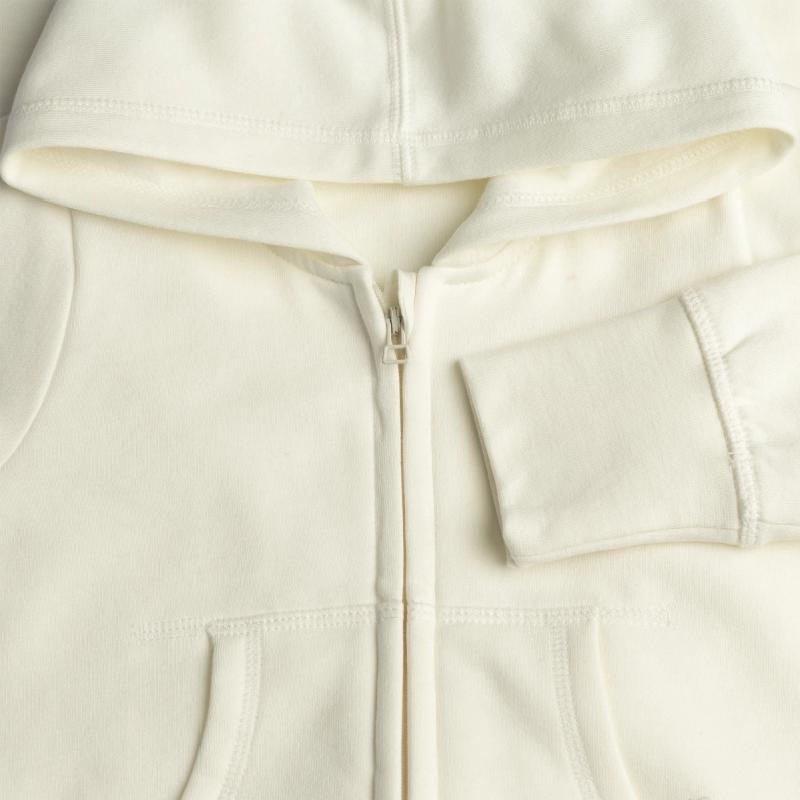 Baby Organic Sweat Overalls With Hood