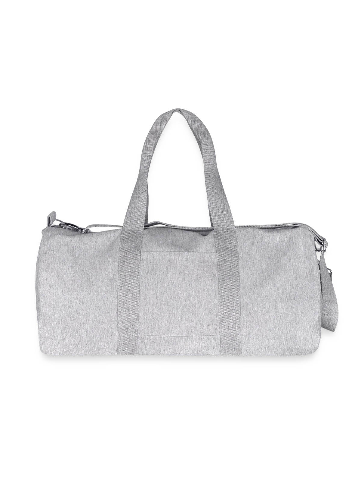 Recycled Canvas Sports Bag by Stanley/Stella - heather grey - Front