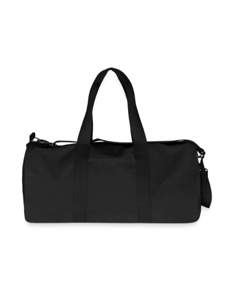 Recycled Canvas Sports Bag by Stanley/Stella - black - Front