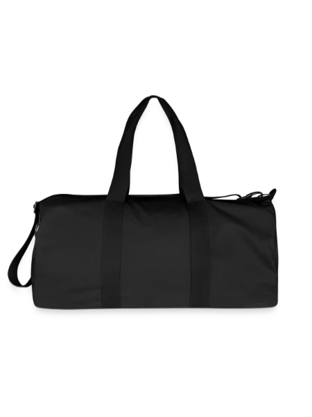 Recycled Canvas Sports Bag by Stanley/Stella - black - Back