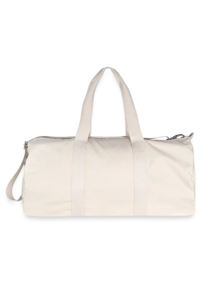 Recycled Canvas Sports Bag by Stanley/Stella - natural - Back