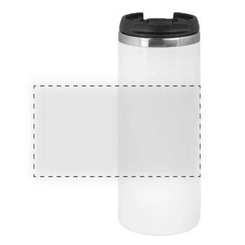 Panoramic Thermal Cup - white - Front