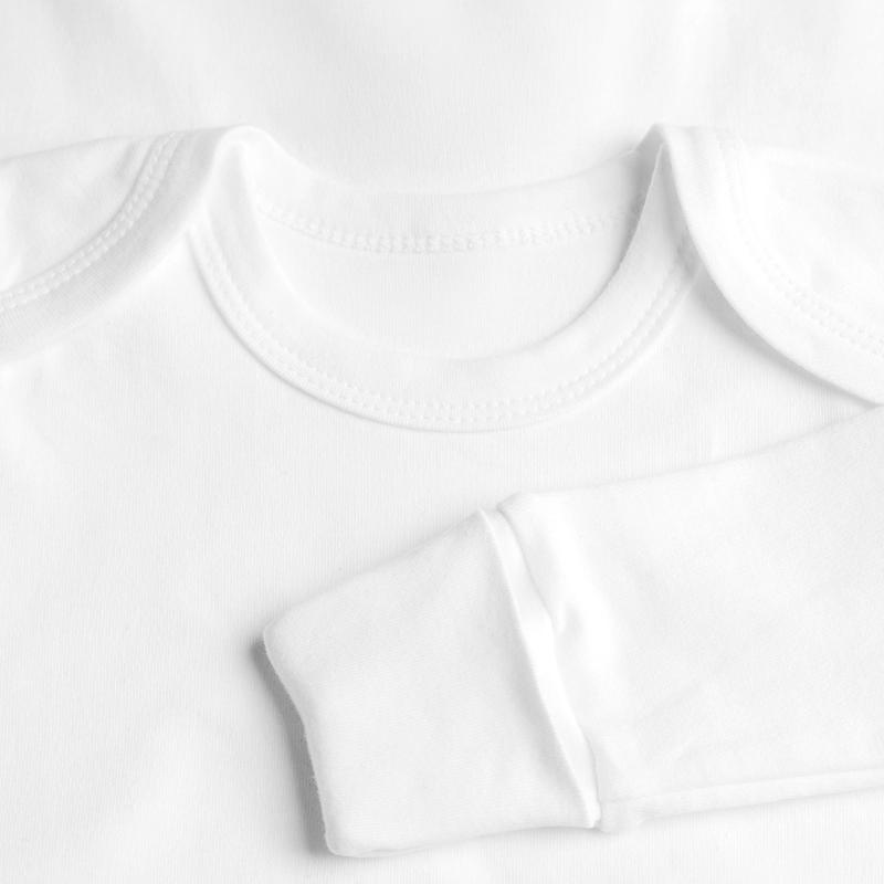 Baby Organic Sleepsuit with Scratch Mitts