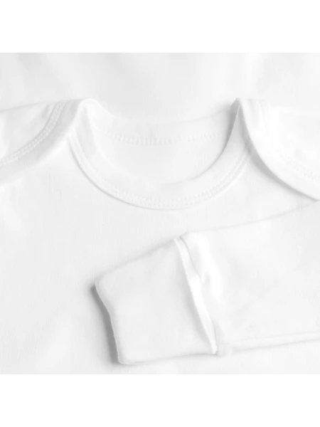 Grenouillère bio avec gants Bébé