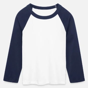 Cropped Baseball dame-T-shirt med 3/4 Ærmer