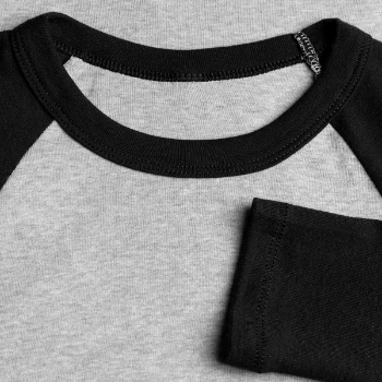 Women's Cropped 3/4 Sleeve Baseball T-Shirt