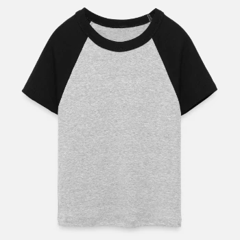 Women's Cropped Baseball T-Shirt