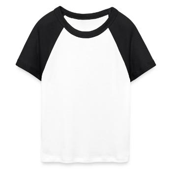 Frauen Cropped Baseball T-Shirt