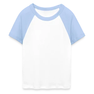 T-shirt Crop Top de Baseball Femme