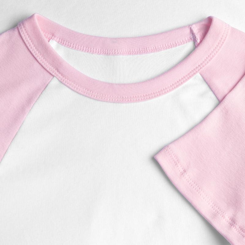 Cropped Baseball dame-T-shirt