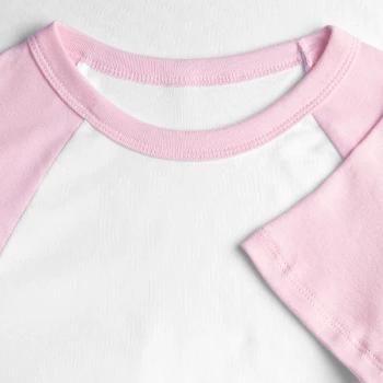 T-shirt Crop Top de Baseball Femme