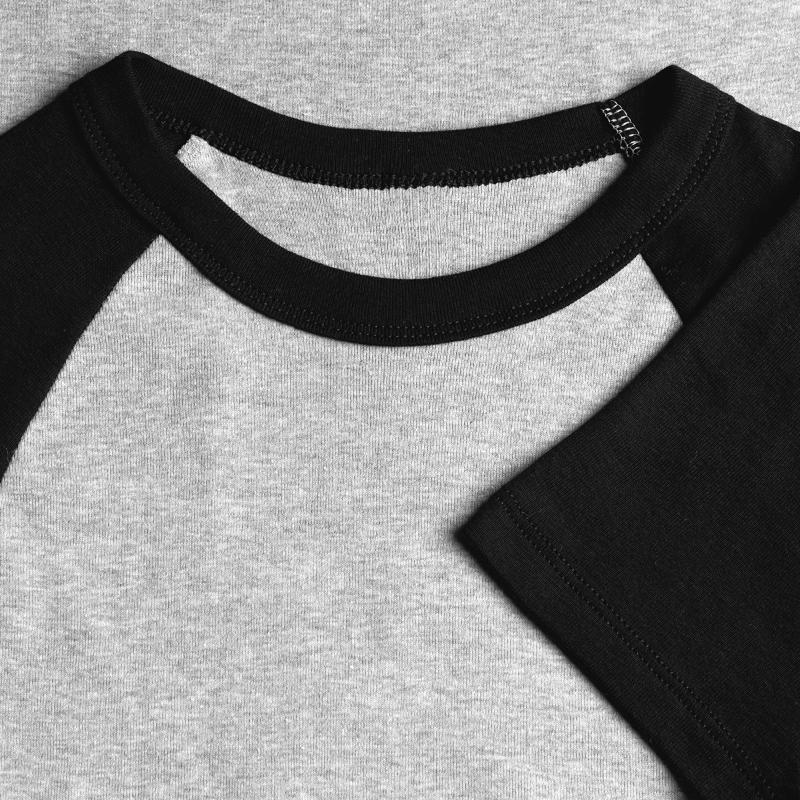 T-shirt Crop Top de Baseball Femme