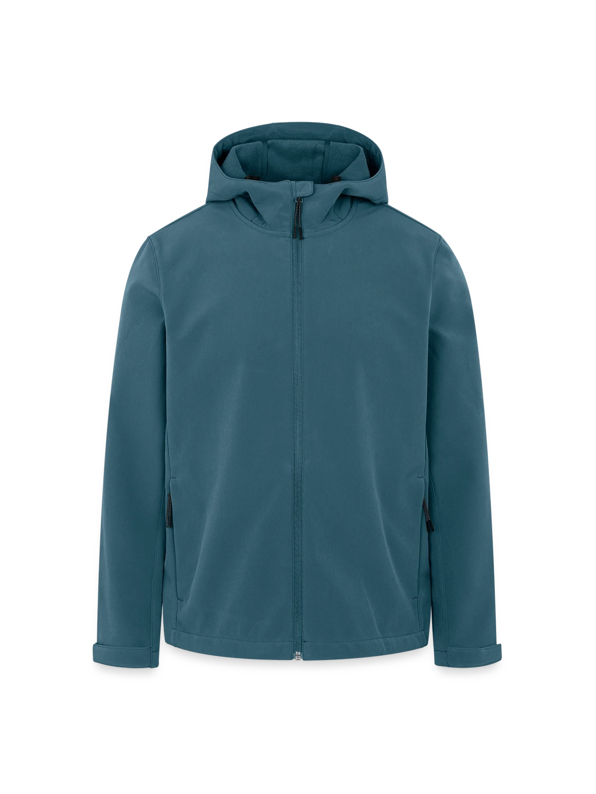 Recycelte Männer Softshell-Jacke von Stanley/Stella - Dunkles Petrol - Vorne
