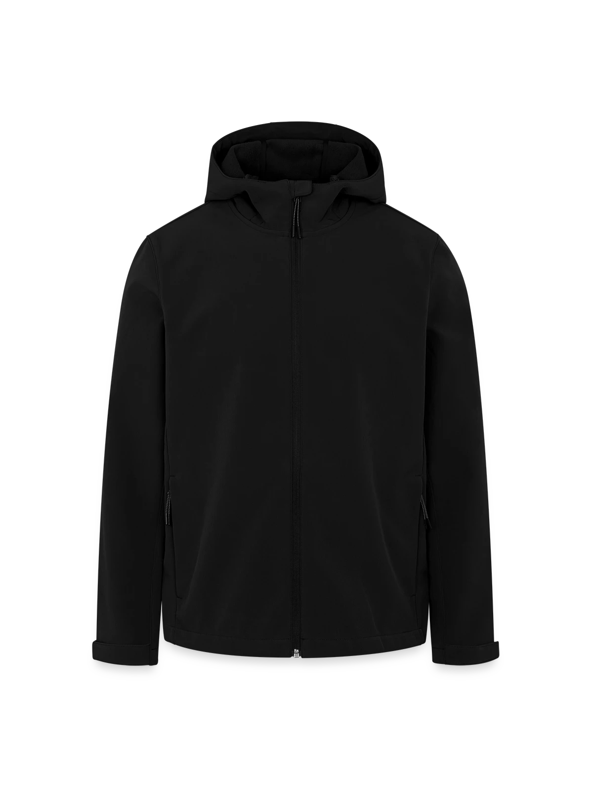 Veste softshell homme en polyester recyclé Stanley/Stella - noir - Devant