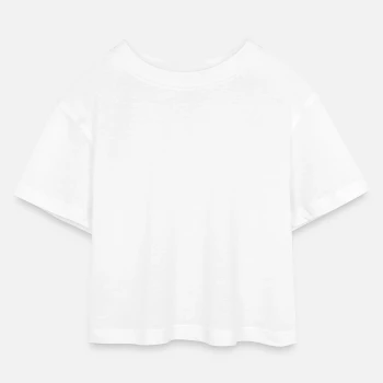 Croppad jersey-T-shirt barn