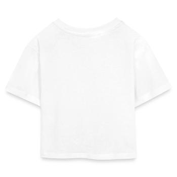Kinderen cropped jersey T-shirt