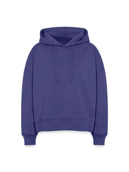 Stanley/Stella Boxy Women Organic Hoodie Nora - dusk - Front