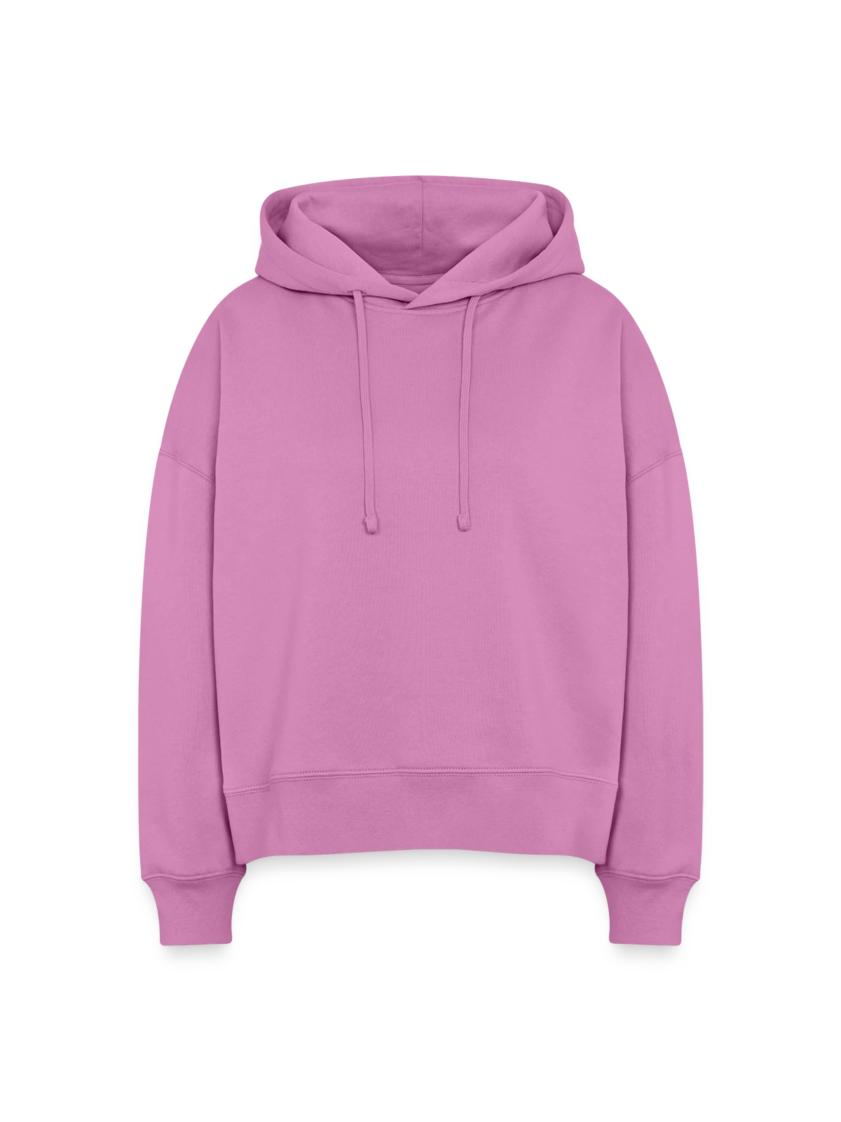 Stanley/Stella Boxy Women Organic Hoodie Nora - pink - Front