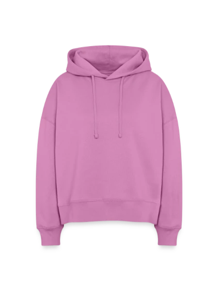 Stanley/Stella Boxy Frauen Bio Hoodie Nora - Pink - Vorne
