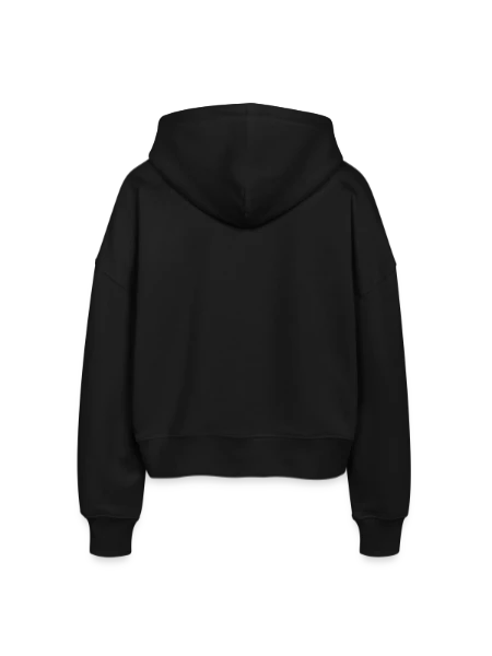 Stanley/Stella Boxy Women’s Organic Zip Hoodie Ida - black - Back