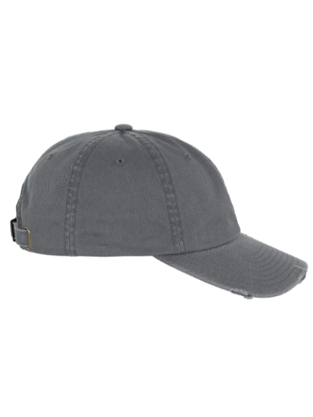 Flexfit Vintage Destroyed Cap - dark grey - Right