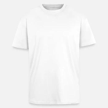 Camiseta unisex oversize de tejido grueso