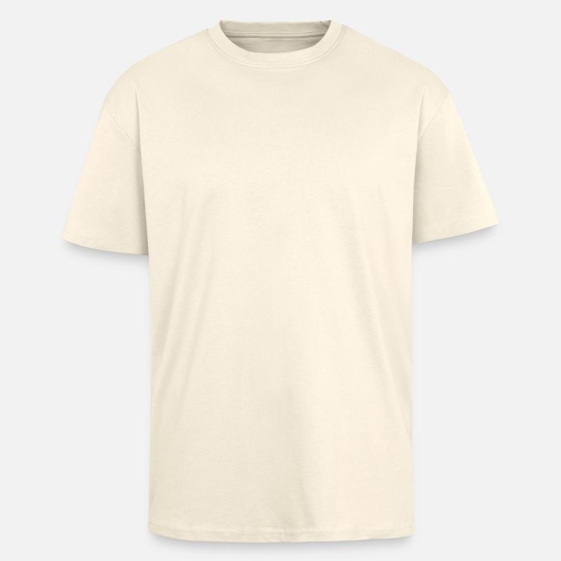 Camiseta unisex oversize de tejido grueso