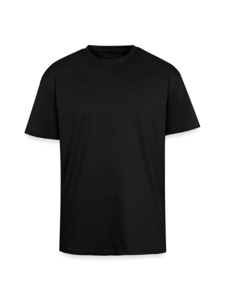 Unisex Oversized Heavyweight T-shirt - black - Front