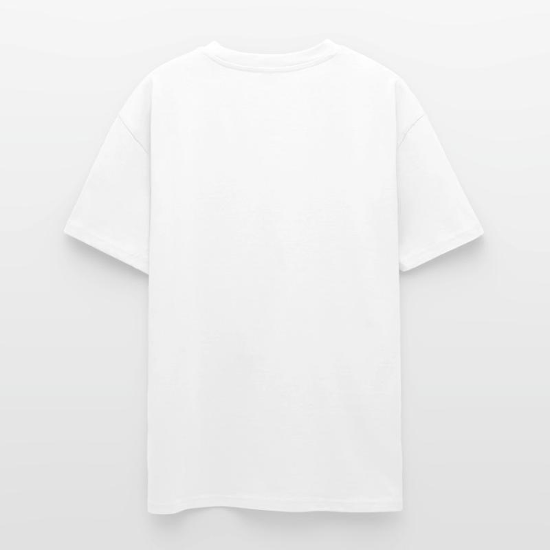 Camiseta unisex oversize de tejido grueso