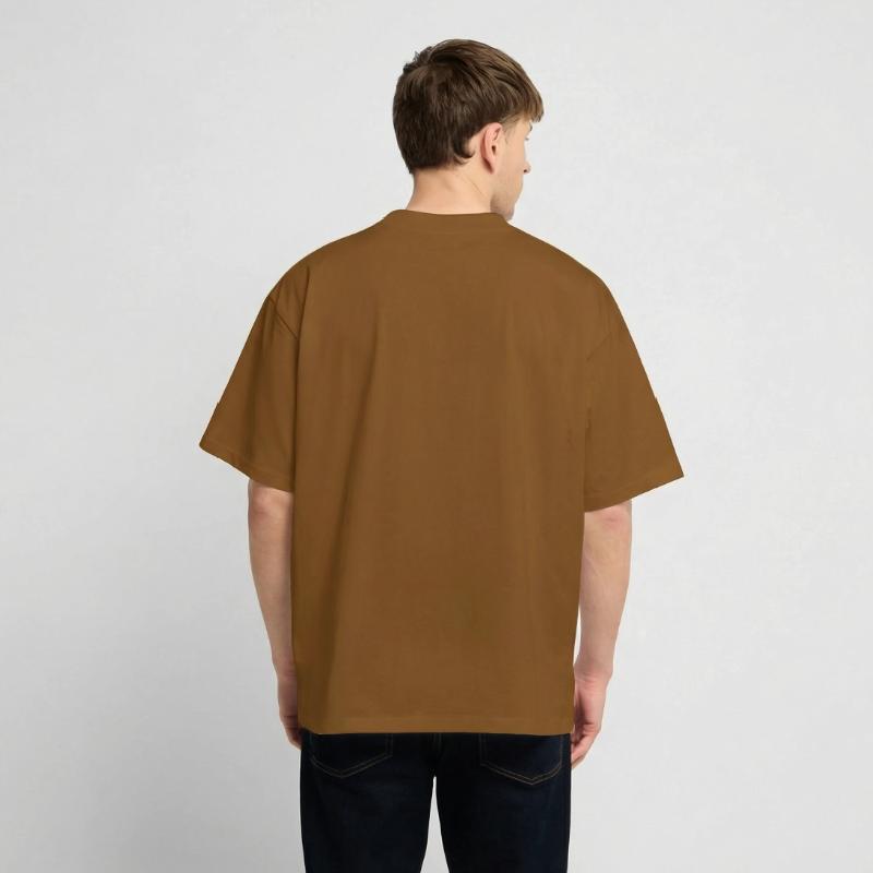 Unisex oversized t-skjorte i kraftig kvalitet