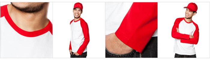 Long Sleeve Baseball T-Shirt For Men