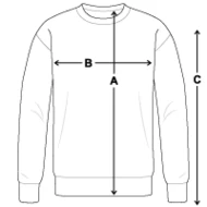 Sweatshirt unisexe Premium acid-wash en coton