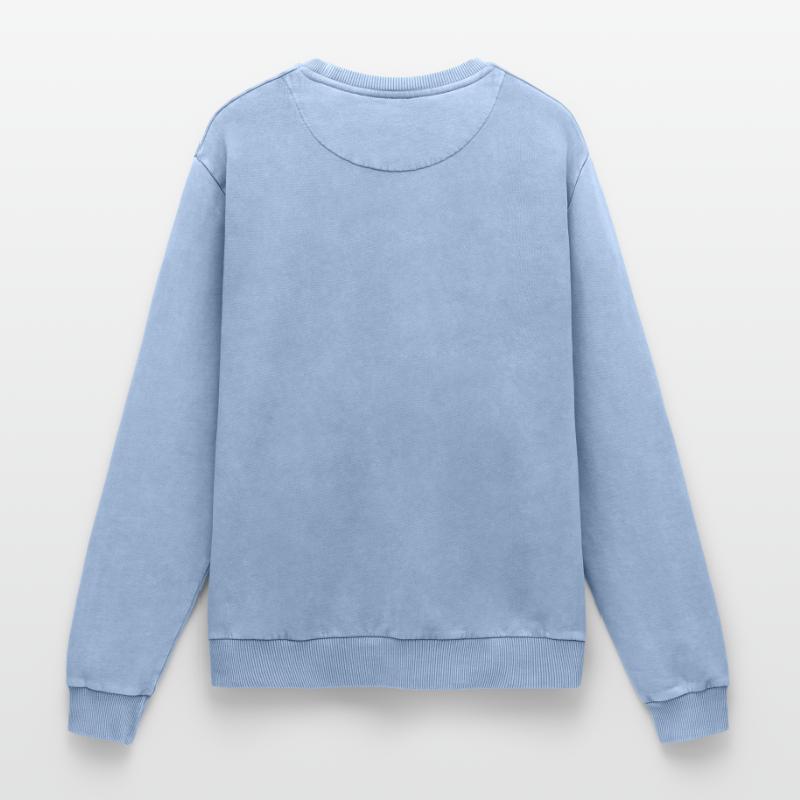 Relaxed Unisex Premium Acid Washed Sweatshirt