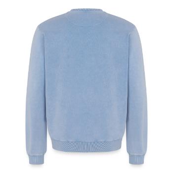 Sweatshirt unisexe Premium acid-wash en coton